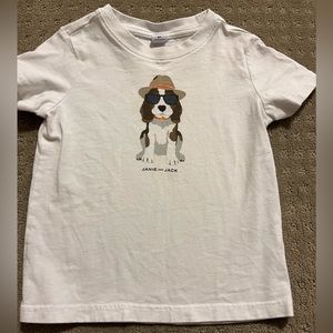 Janie and Jack dog t-shirt